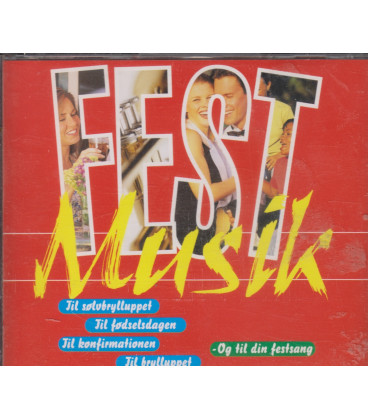 Fest musik : 34 instrumentale festmelodier - 2 CD - BRUGT