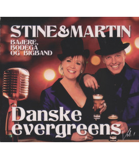 Stine & Martin - Danske ebergreens Vol. 1 - CD - BRUGT
