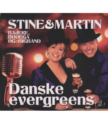 Stine & Martin - Danske ebergreens Vol. 1 - CD - BRUGT