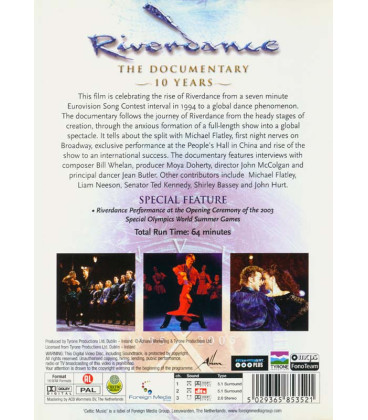 Riverdance: The Documentary - 10 Years - DVD - BRUGT