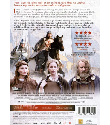 Arn II: Riget ved vejens ende - DVD - BRUGT
