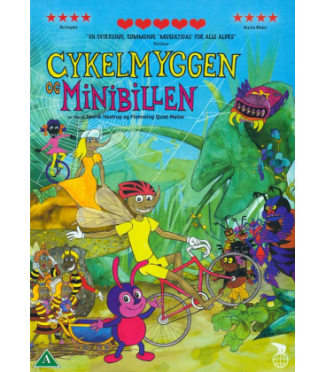 Cykelmyggen og Minibillen - DVD - BRUGT