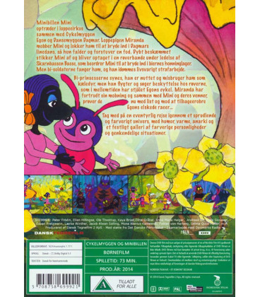 Cykelmyggen og Minibillen - DVD - BRUGT