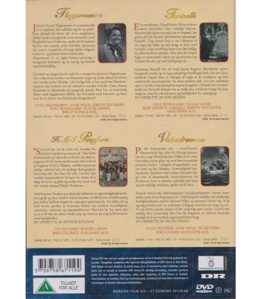 Danske operette klassikere - 4 DVD - BRUGT