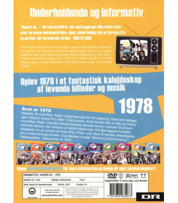 Husker du...1978 - DVD - BRUGT
