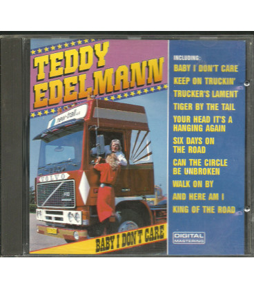 Teddy Edelmann – Baby I Don't Care - CD - BRUGT