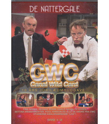 DE NATTERGALE - CWC CANAL WILD CARD - 10 ÅRS JUBILÆUMSUDGAVE - DVD 1-2 - BRUGT