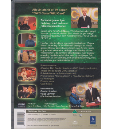 DE NATTERGALE - CWC CANAL WILD CARD - 10 ÅRS JUBILÆUMSUDGAVE - DVD 3 - BRUGT