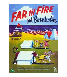 Far til fire - på Bornholm - DVD - BRUGT