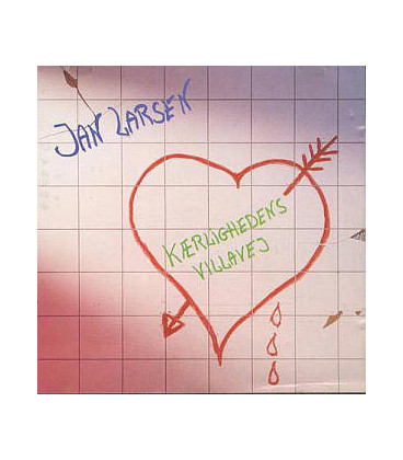 JAN LARSEN  KÆRLIGHEDENS VILLAVEJ - CD - BRUGT