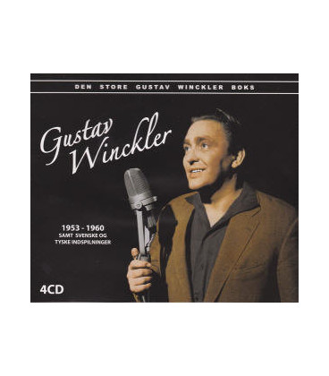 Gustav Winckler – Den Store Gustav Winckler Boks - 4 CD - BRUGT