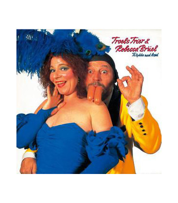 Troels Trier & Rebecca Brüel ‎– To Tykke Med Brød - CD - BRUGT