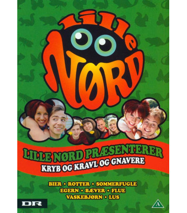Lille Nørd: Kryb og kravl og gnavere - DVD - BRUGT