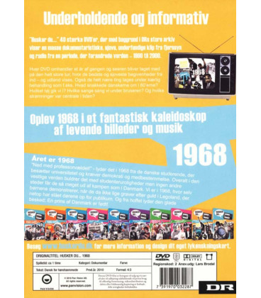 Husker du...1968 - DVD - BRUGT