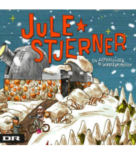 JULESTJERNER EN JULEKALENDER AF WIKKE & RASMUSSEN - CD - BRUGT