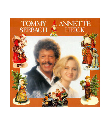 TOMMY SEEBACH & ANNETTE HEICK GLÆDELIG JUL - CD - BRUGT