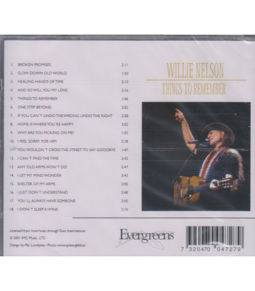 Willie Nelson - Things to remember - CD - NY