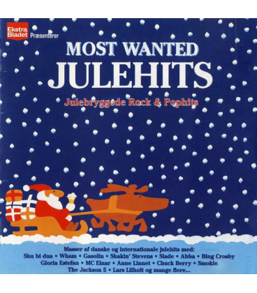 Most Wanted Julehits - 2 CD - BRUGT