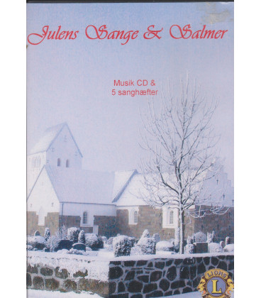 JULENS SANGE & SALMER MUSIK CD & 5 SANGHÆFTER - CD - BRUGT