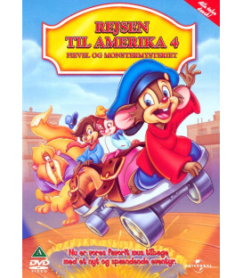 Rejsen til Amerika 4: Fievel og Monstermysteriet - DVD - BRUGT
