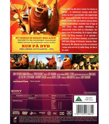 Boog & Elliot 3: Cirkusvenner - DVD - BRUGT