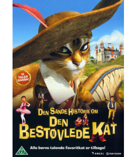 Den sande historie om Den Bestøvlede Kat - DVD - BRUGT