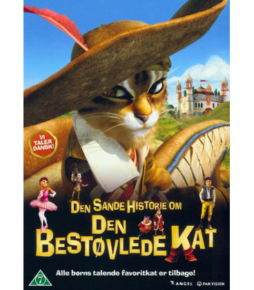 Den sande historie om Den Bestøvlede Kat - DVD - BRUGT
