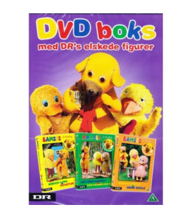 DVD Boks Med DRs Elskede Figurer - 3 DVD - BRUGT