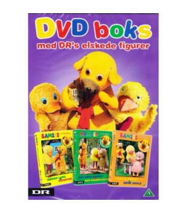 DVD Boks Med DRs Elskede Figurer - 3 DVD - BRUGT