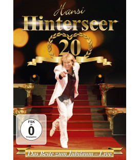 HANSI HINTERSEER DAS BESTE ZUM JUBILÄUM - LIVE - DVD - BRUGT