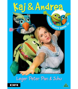 Kaj & Andrea 27 - Leger Peter Pan & Juhu - DVD - BRUGT