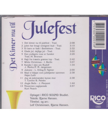 Det kimer nu til julefest - CD - BRUGT