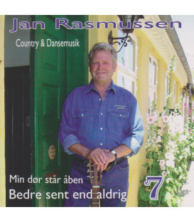 Jan Rasmussen - Bedre sent end aldrig 7 - CD - BRUGT