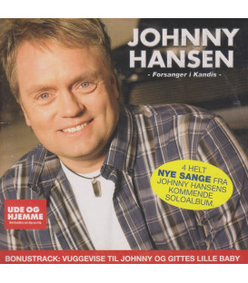 Johnny Hansen - Forsanger i Kandis - Papcover - CD - BRUGT