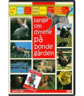 Sange Om Dyrene På Bondegården - DVD - BRUGT