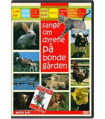 Sange Om Dyrene På Bondegården - DVD - BRUGT