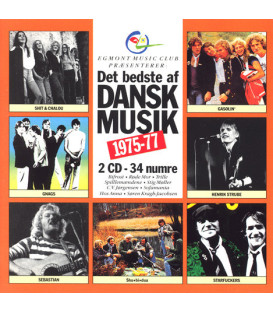 Det Bedste Af Dansk Musik 1975-77 - 2 CD - BRUGT