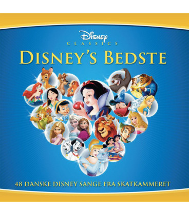 Disney's Bedste (48 Danske Disney Sange Fra Skatkammeret) - 2 CD - BRUGT