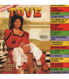 Syngepigen Tove – 16 Gyldne Hits - CD - BRUGT