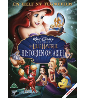 Den lille Havfrue: Historien om Ariel - Disney - DVD - BRUGT
