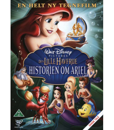 Den lille Havfrue: Historien om Ariel - Disney - DVD - BRUGT
