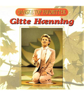Gitte Hænning – Danske Top Favoritter - CD - BRUGT