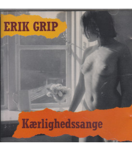 Erik Grip – Kærlighedssange - CD - BRUGT