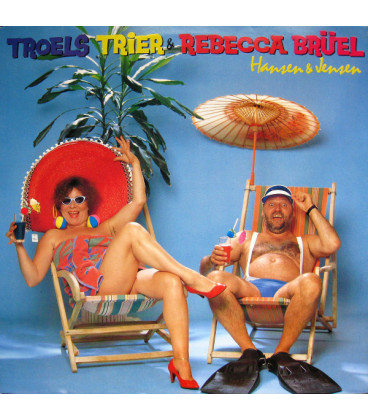 Troels Trier & Rebecca Brüel ‎– Hansen & Jensen - CD - BRUGT