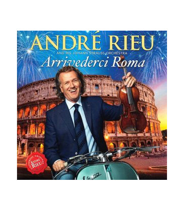 André Rieu And His Johann Strauss Orchestra – Arriverderci Roma - CD - BRUGT