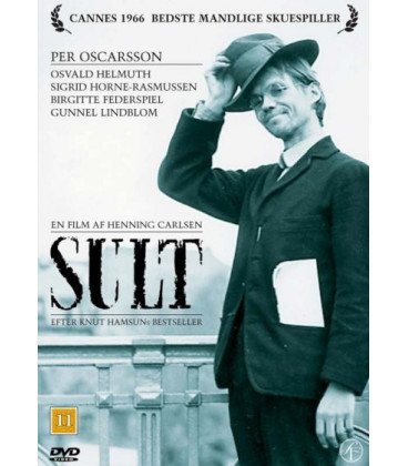 Sult - Henning Carlsen - DVD - NY