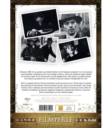 Sult - Henning Carlsen - DVD - NY