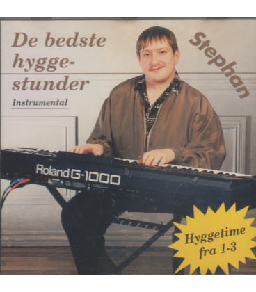 STEPHAN DE BEDSTE HYGGESTUNDER 1-2-3 INSTRUMENTAL - CD - BRUGT