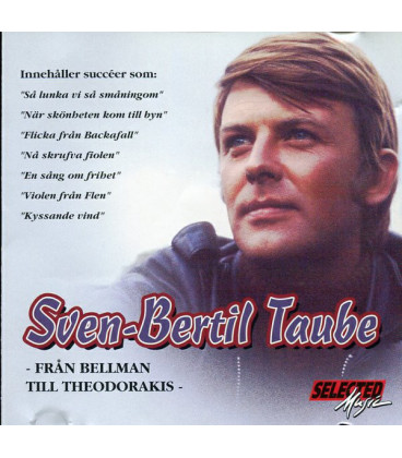 Sven-Bertil Taube – Från Bellman Till Theodorakis - CD - BRUGT