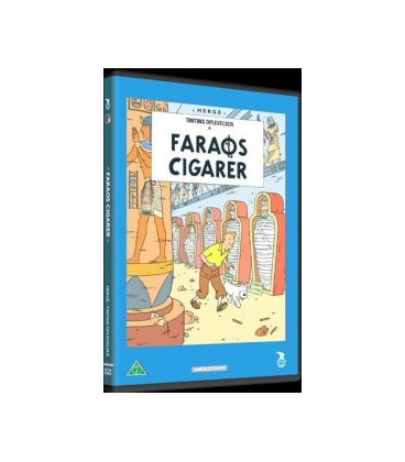 Tintin - Faraos Cigarer - DVD - NY